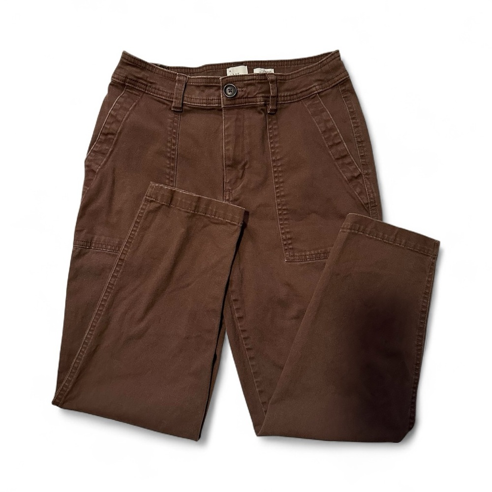 🍄‍🟫A New Day Brown Straight Leg Women’s Trousers🍄‍🟫